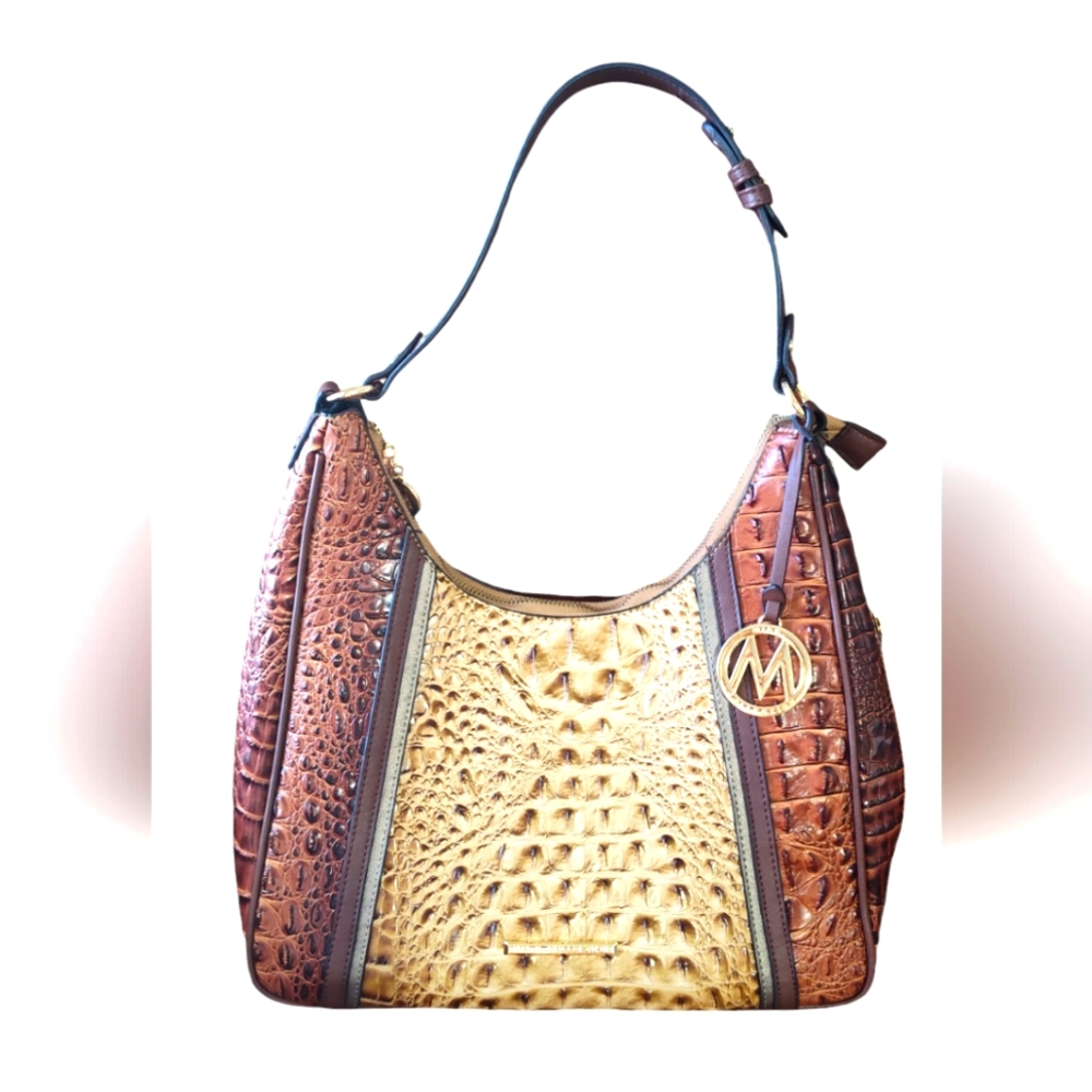 MIA K. COLLECTION CROCODILE EMBOSSED